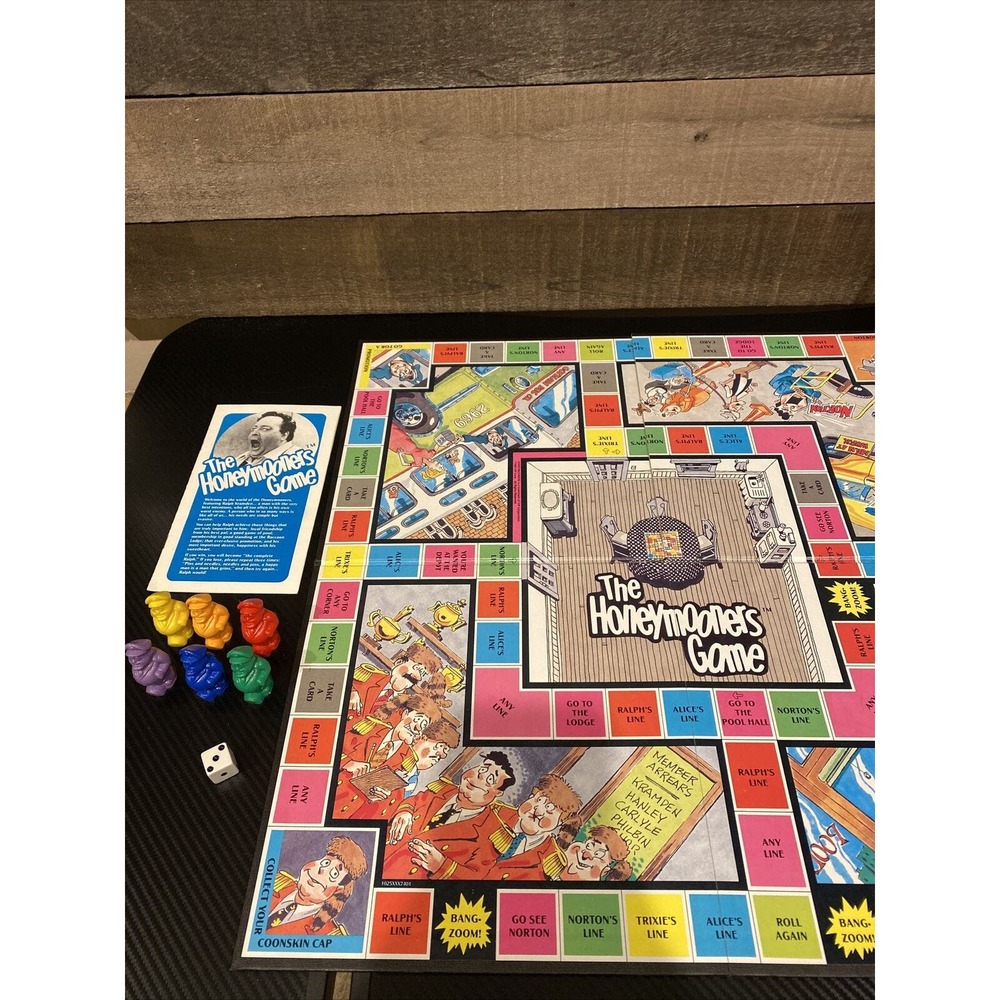 The Honeymooners Board Game Vintage 1986 TSR #1025 Complete